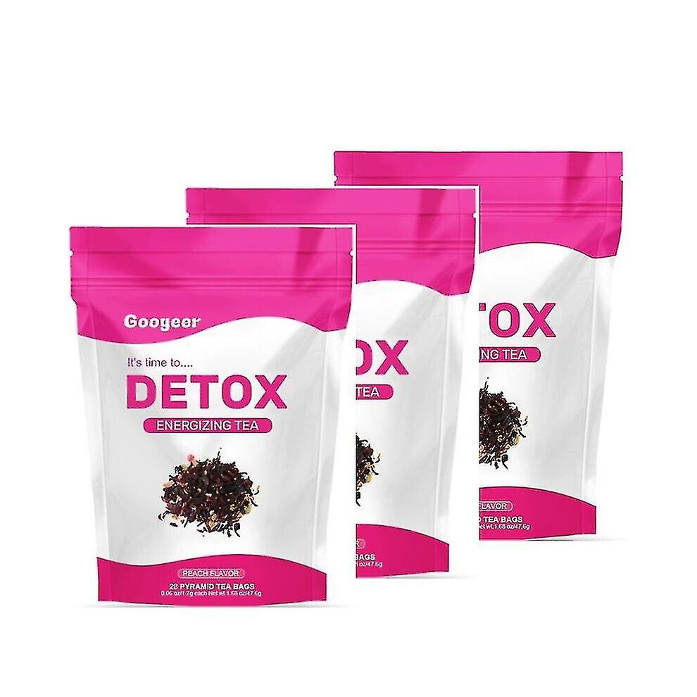 3pcs Detox Tea Supports A Healthy Weight, Helps Reduce Bloating, Natural Energy