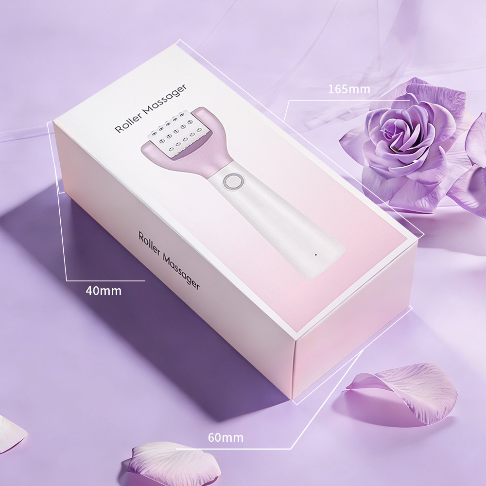 Face Eye Roller Massager Anti Aging Firming Lifting Skin Beauty Massage Tool Facial Rolling Device Microcurrent Facial Machine Home Therapy Skincare Roller
