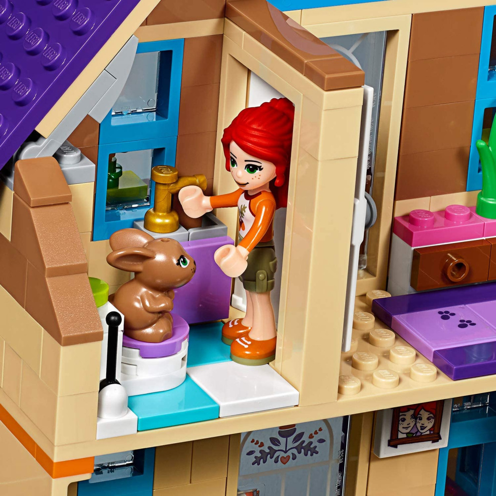 Friends Mia's House Set Build and Play Dollhouse Toys for Kids