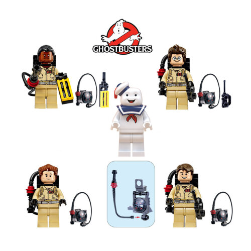 (5 * Figure ) Ghostbusters Building Block Minifigures Toys Best Action Figures Gift Fit