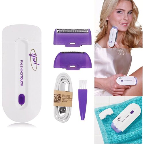YES Finishing Touch Ladies LADY Electric Shaver Trimmer Hair Remover Pain Free
