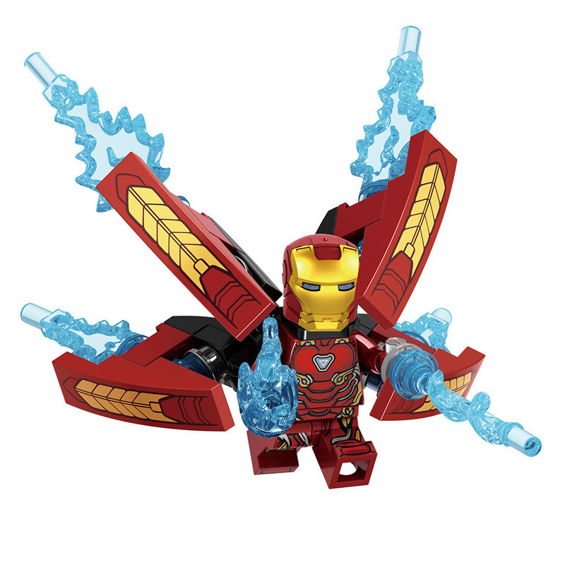 Marvel Superheroes Minifigures Hulk Thor Captain America Venom Groot Thanos Vision Falcon Racoon Spider Character Action Figure 32pcs Kits Compatible Lego Toys For Children Christmas Gifts