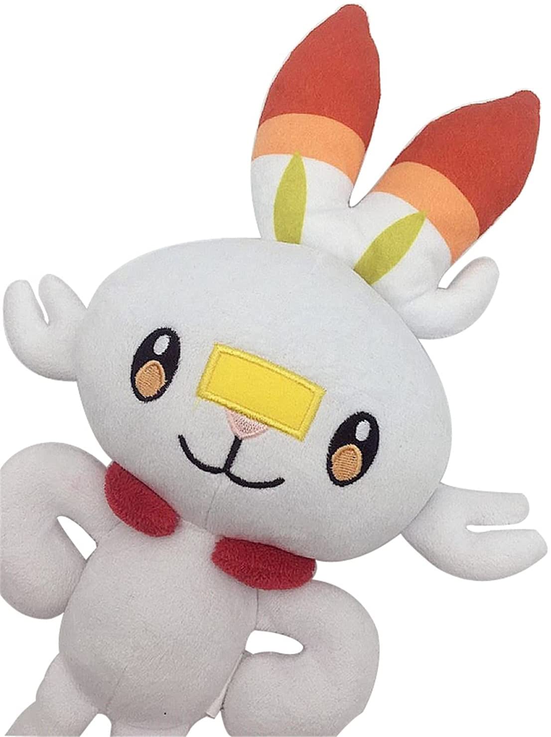 Pokémon Scorbunny Plush Toys Sword and Shield Soft Doll Stuffed Animal Plushies Fire Pokémon Collection Rabbit Toy for Kids Birthday Christmas Gifts