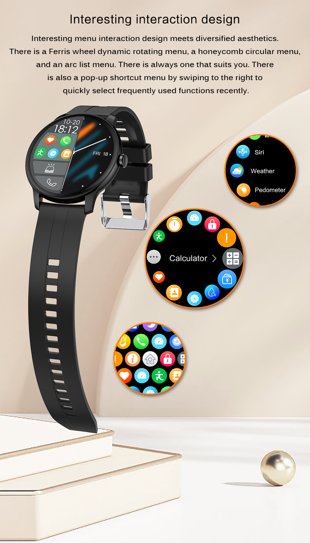(Black) Bluetooth Call Smart Watches Motion monitoring Sports 2023 New Trend For Men Women