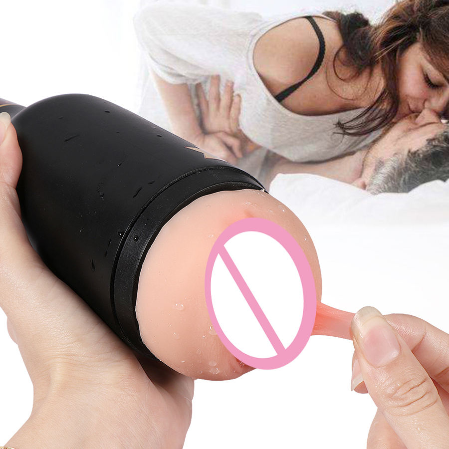 Sexua Masturbator Electronic Adult Toys 3D Realistic Lifelike Silicone Massager Masturbation Cup Virgin Pocket Pussy Oral Sex Toy Magic Vibrator For Man