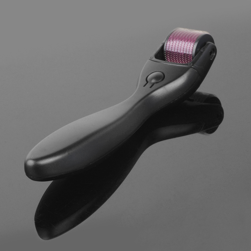 Derma Roller DRS600 Micro Needle Titanium Skin Care Tools Microneedle Rolling Beauty Machine For Skin Rejuvenation Hair Loss Treatment Hair Restoration White Purple