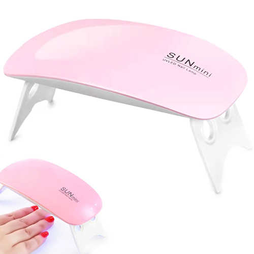 LED Nail Lamp Mini Portable Nail Dryer UV LED Nail Curing Lights USB Charging 2 Timers Travel Size for Gel Nail Polish Curing Gift for Valentines Day Mothers Day