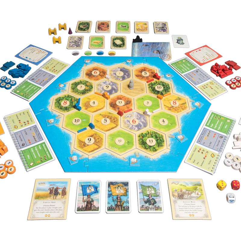 CATAN Cities and Knights Expansion Board Game for Adults and Family Adventure