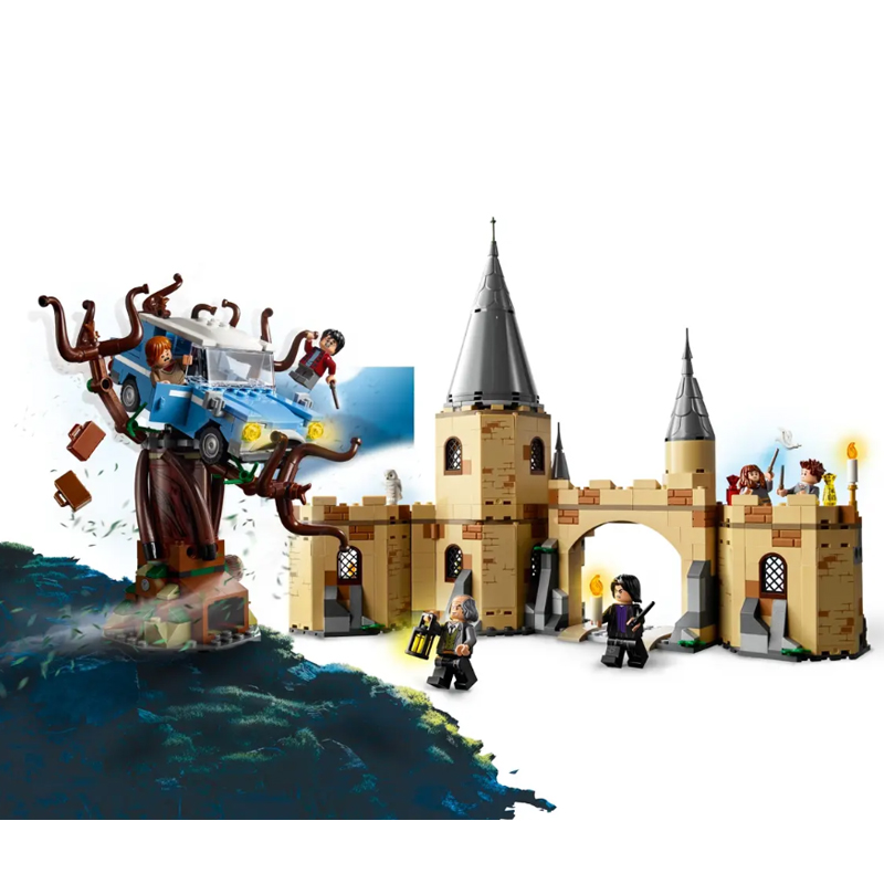 Harry Potter Hogwarts Whomping Willow Toy Building Set for Kids Fit Lego
