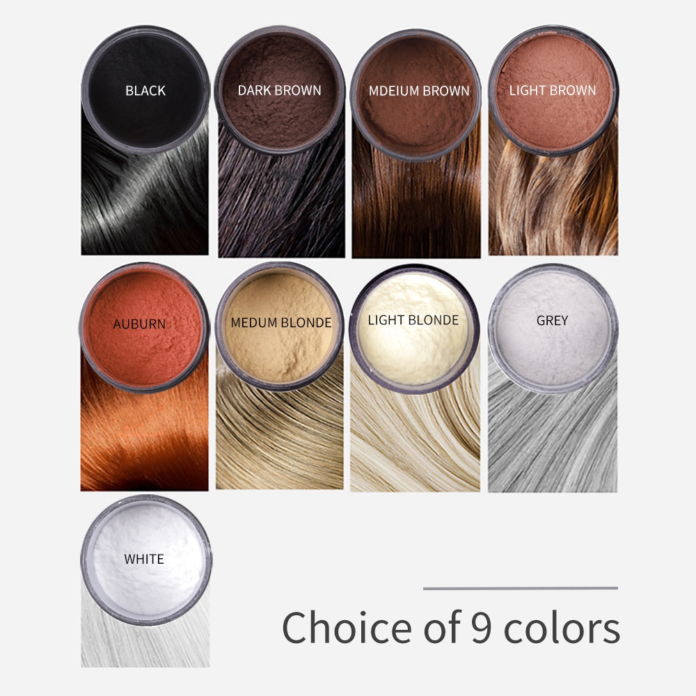 (LIGHT BROWN) Toppik Hair Building Fibers Keratin Thickening Spray Hair Loss Hair Regrowth Powders 3PCS Box set