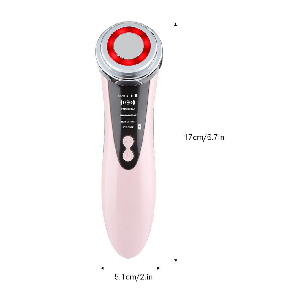 LED Light Skin Rejuvenation Therapy Photon Device RF EMS Lifting Firming Beauty Face Massager