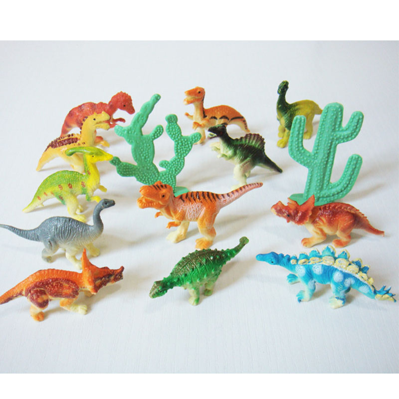 12PCS Jurassic Dinosaur World Figure Toy Model