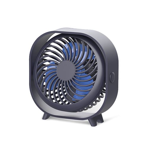 3 Speed Wind Small Fan USB Desk Fan for Home Office and Desktop Black