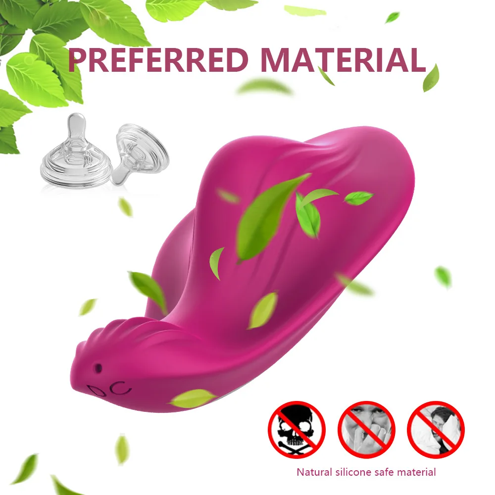 Vibrator for Women Stimulator Wearable Panty Clitoral Vibrators G Spot Butterfly Vibrators Massager Magnetic Charging Female Sex Toys For Couples