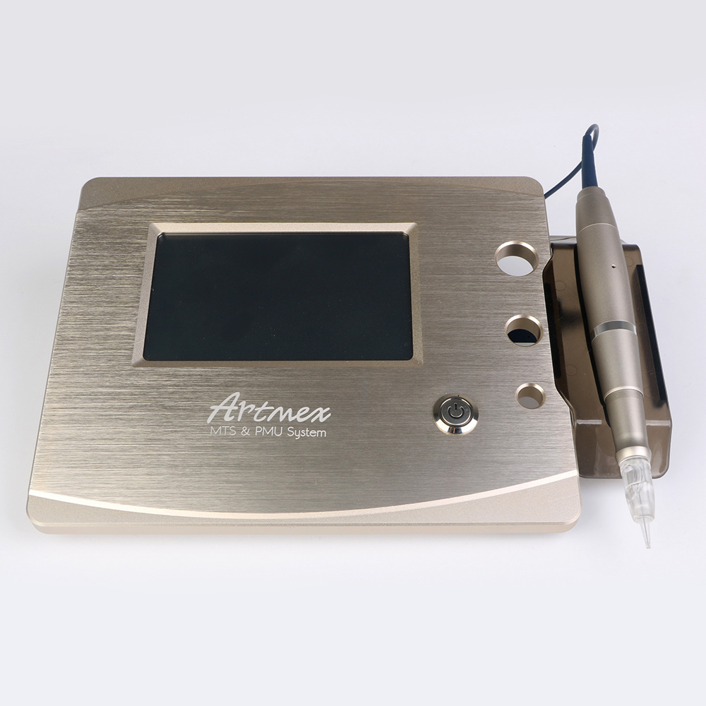 Artmex V7 Dermapen for Permanent Makeup Digital Rotary Tattoo Machine tattoo Eyebrow Lip Permanent Makeup Machine Digital Rotary Pen PMU MTS System