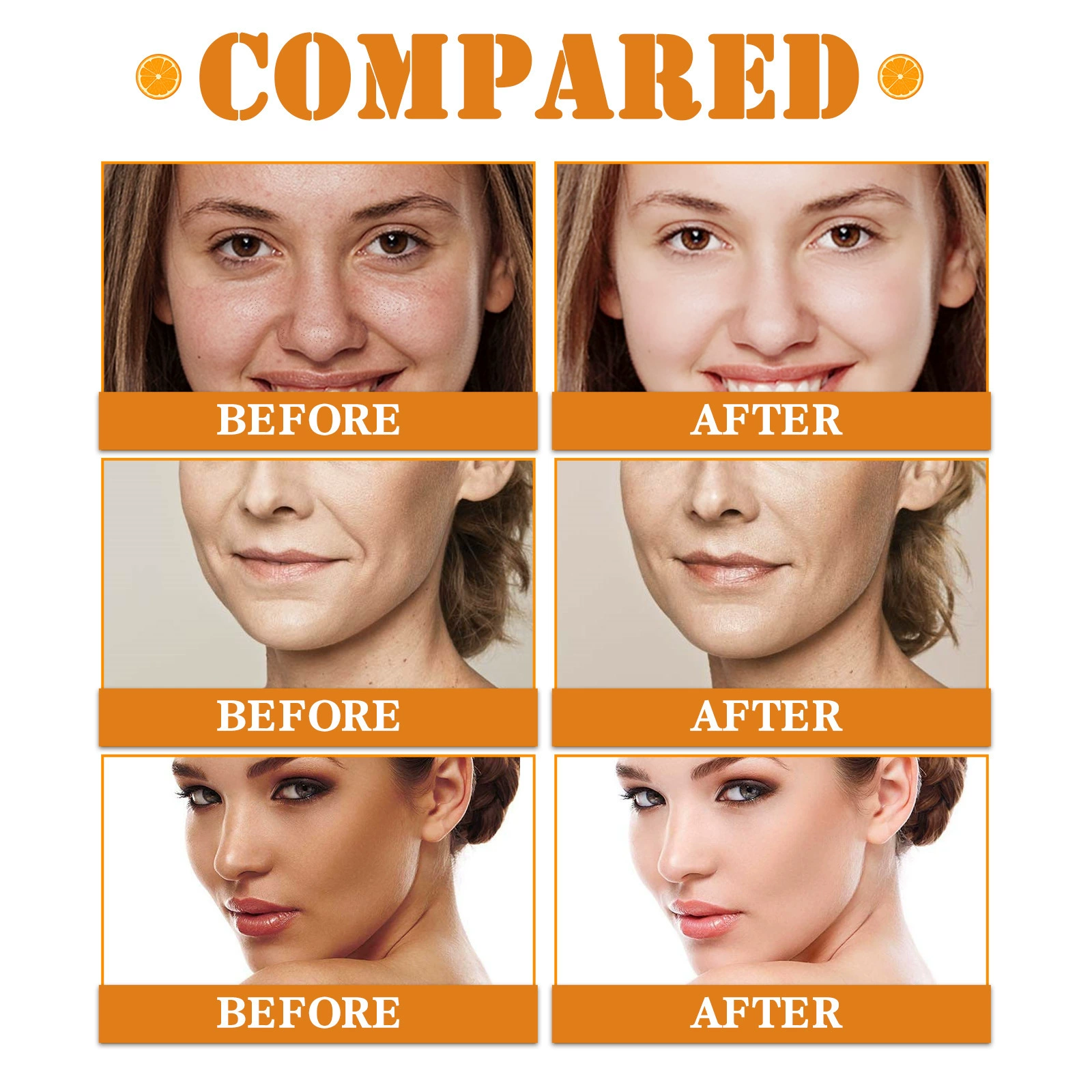 Vitamin C Serum Hyaluronic Acid Fade Fine Lines Glowing Serum Skin Care