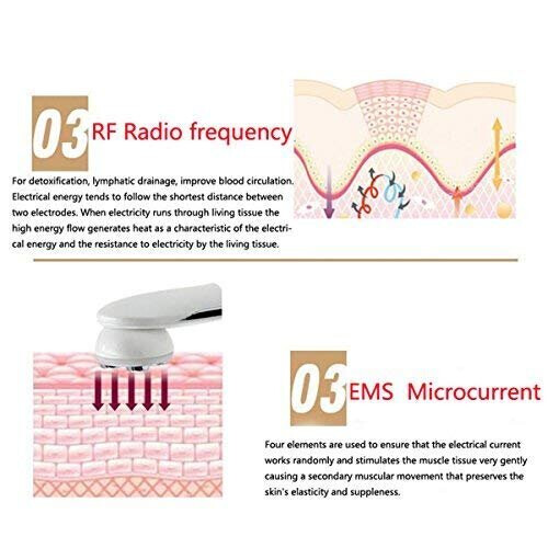 5 IN 1 RF Radio Frequency Skin Tightening Machine Anti Wrinkle