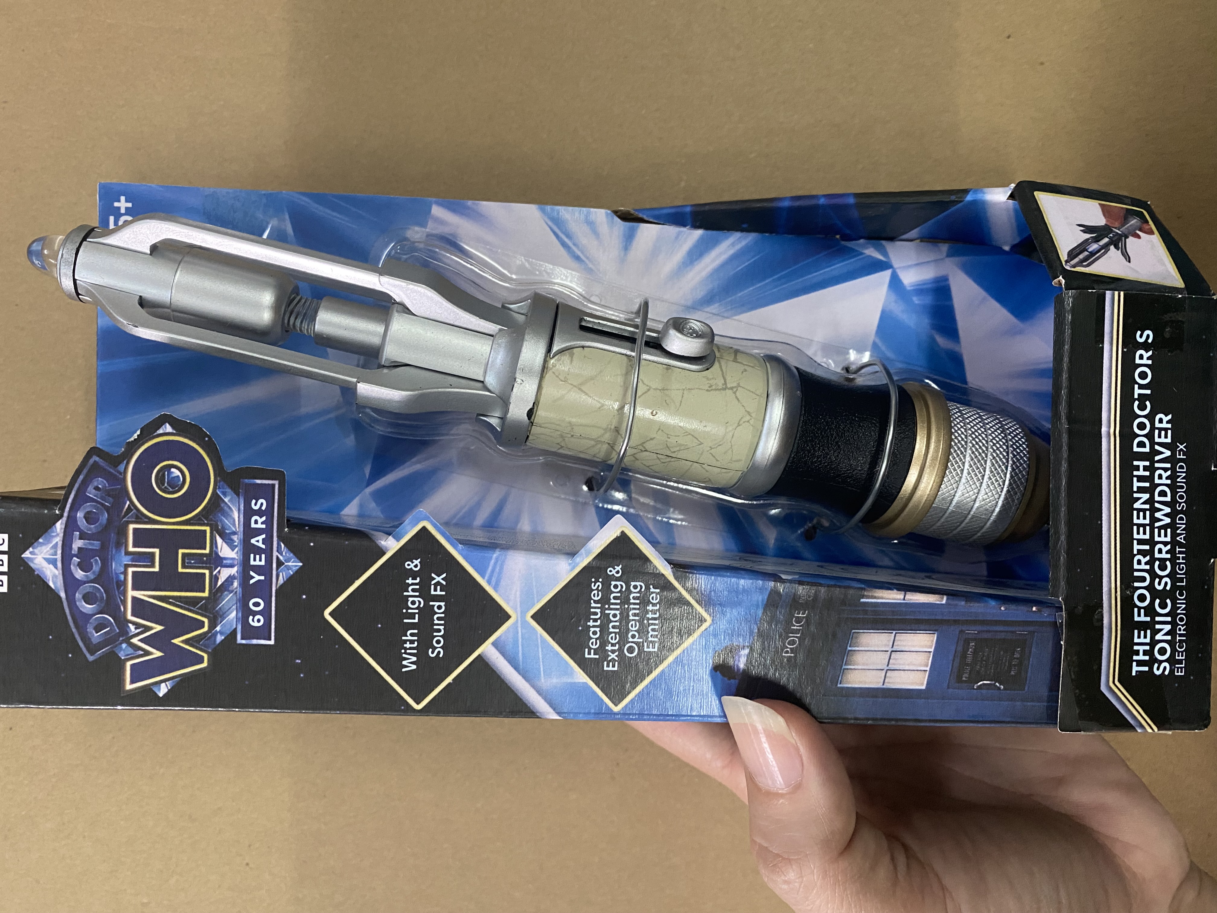Doctor Peripherals14Th Generations Doctor Fourteenth Who Ornament Sonic Screwdriver Sonic Screwdriver Toy Figurine