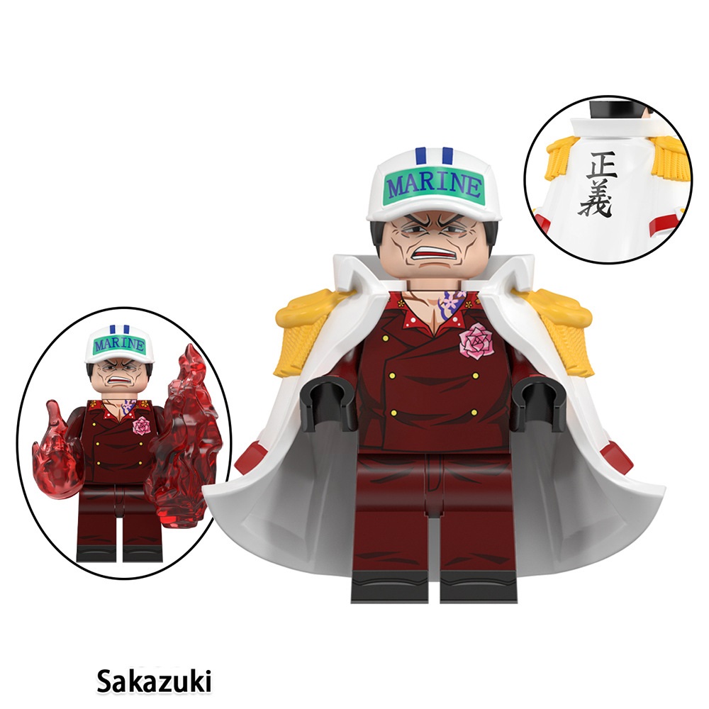 (Style A) ONE PIECE Building Blocks Collectible Toy Mini Figures plus Accessories Kids Room Decoration Anime Gift for Boys Girls and Fans