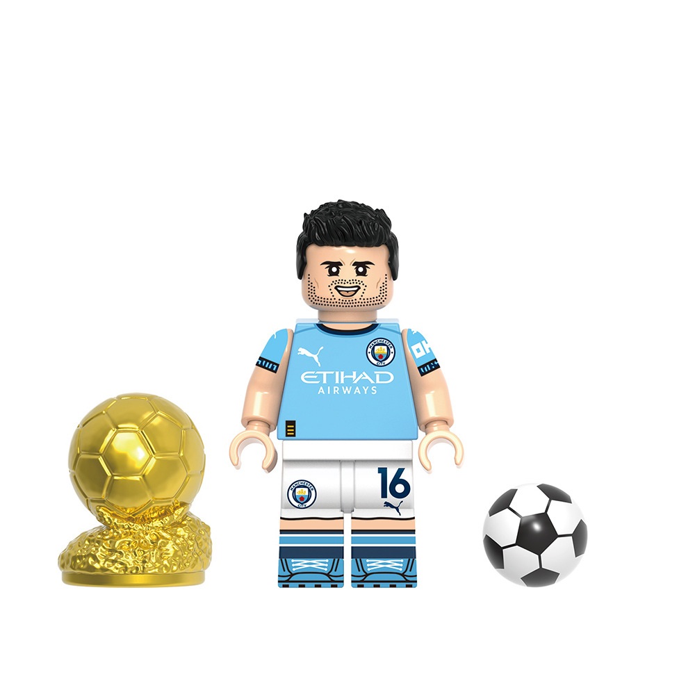 Toys Mini Figures Movie Football Series Puzzle Building Blocks Gift for Kid Long Lasting Enjoyment Countless Hours Of Entertainment