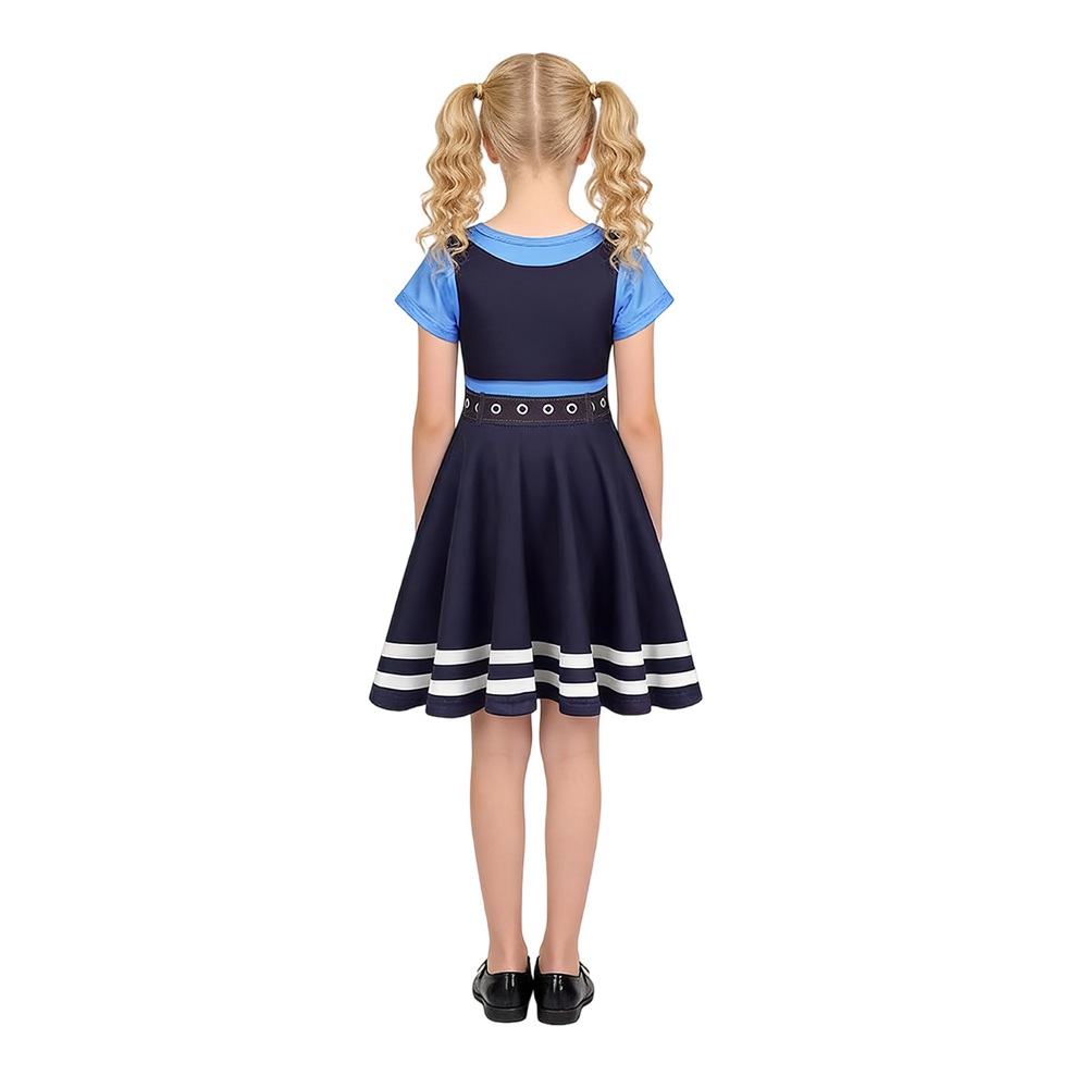 (110CM) Kids Bridgerton Cosplay Costume Regency Dress High Waist Ball Gown Victorian Era Party Outfit for Girls Performance