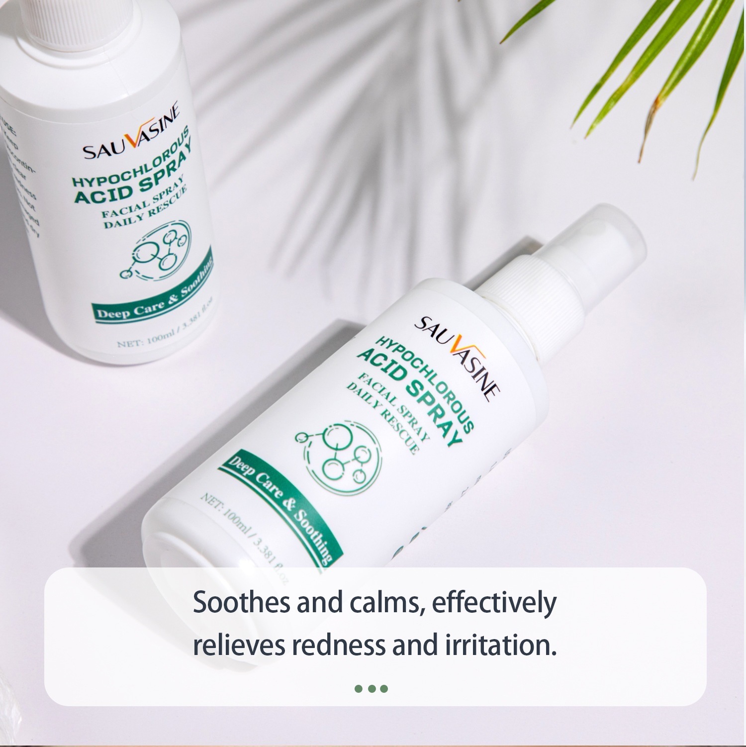 Hypochlorous Acid Facial Spray High Moisture Hydrating Essence For Daily Refreshing Soothing And Balancing Skin Care