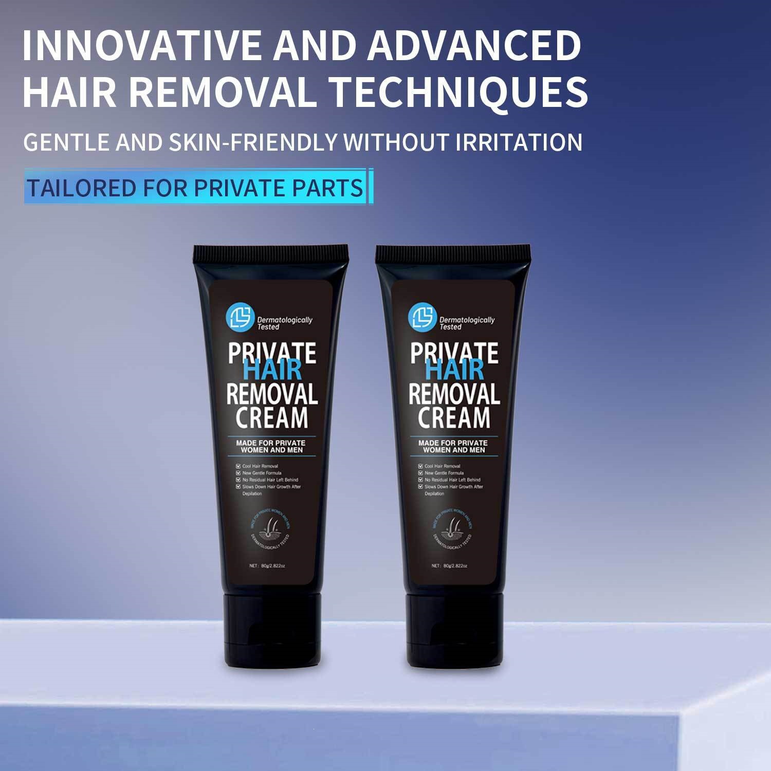 Women‘s Gentle Hair Removal Cream Non Irritating for Armpit Legs Arms Daily Home Use Natural 80g