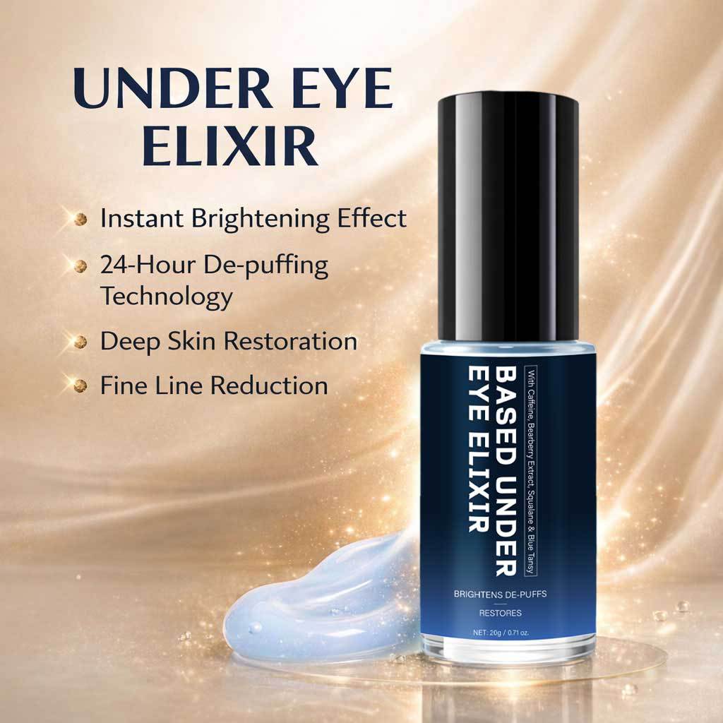 Eye Contour Serum Hydrating Smoothing Fine Line Reducing for Daily Eye Care Natural 20ml