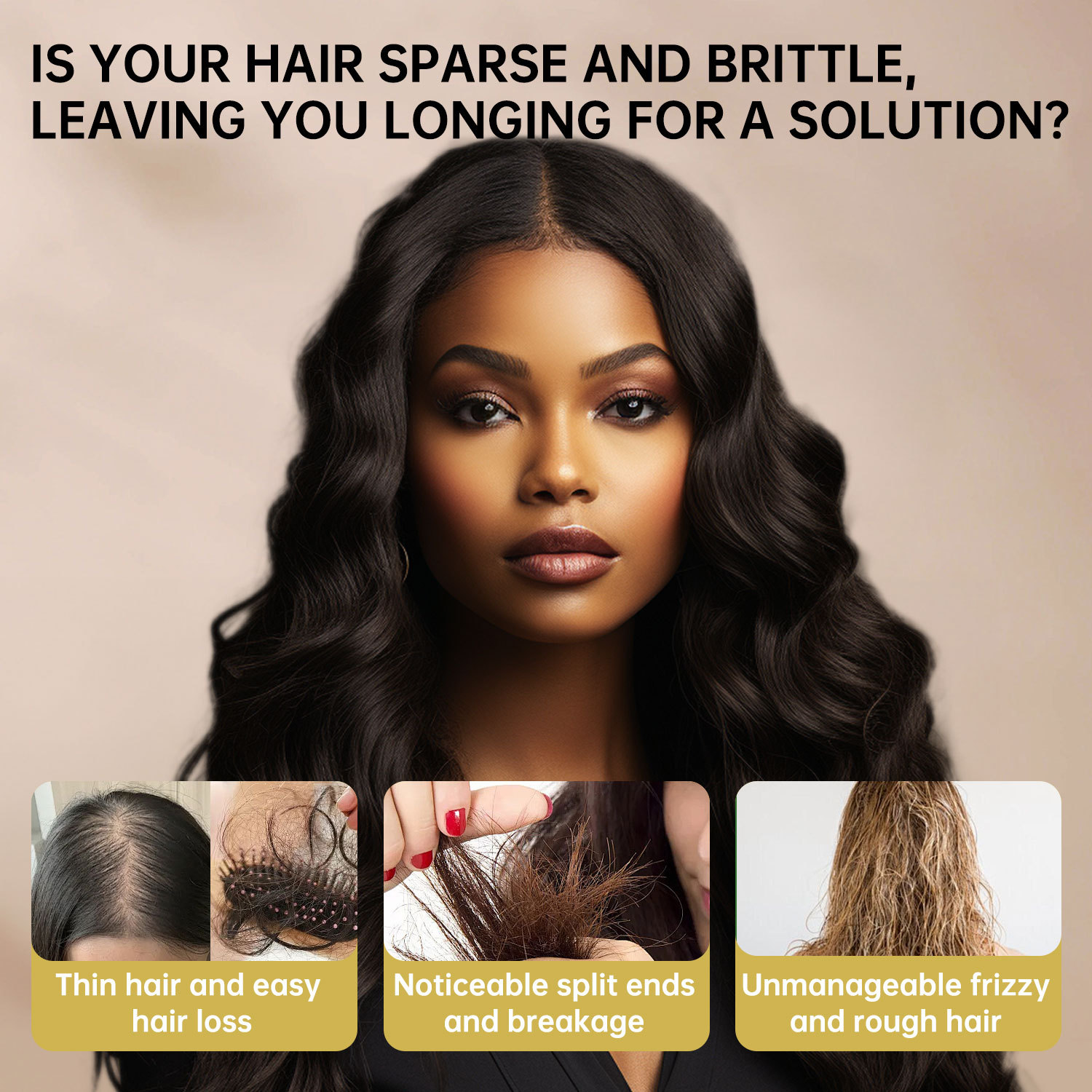 Jamaican Black Castor Oil Leave In Conditioner Moisturizing Repair Strengthening Anti Frizz Split End Daily Hair Care 120ml
