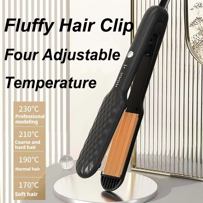 Multi Functional Anti Scald Straightener Temperature Adjustment Corn Clip Iron Straightener Curling Iron Hair Styler Tools