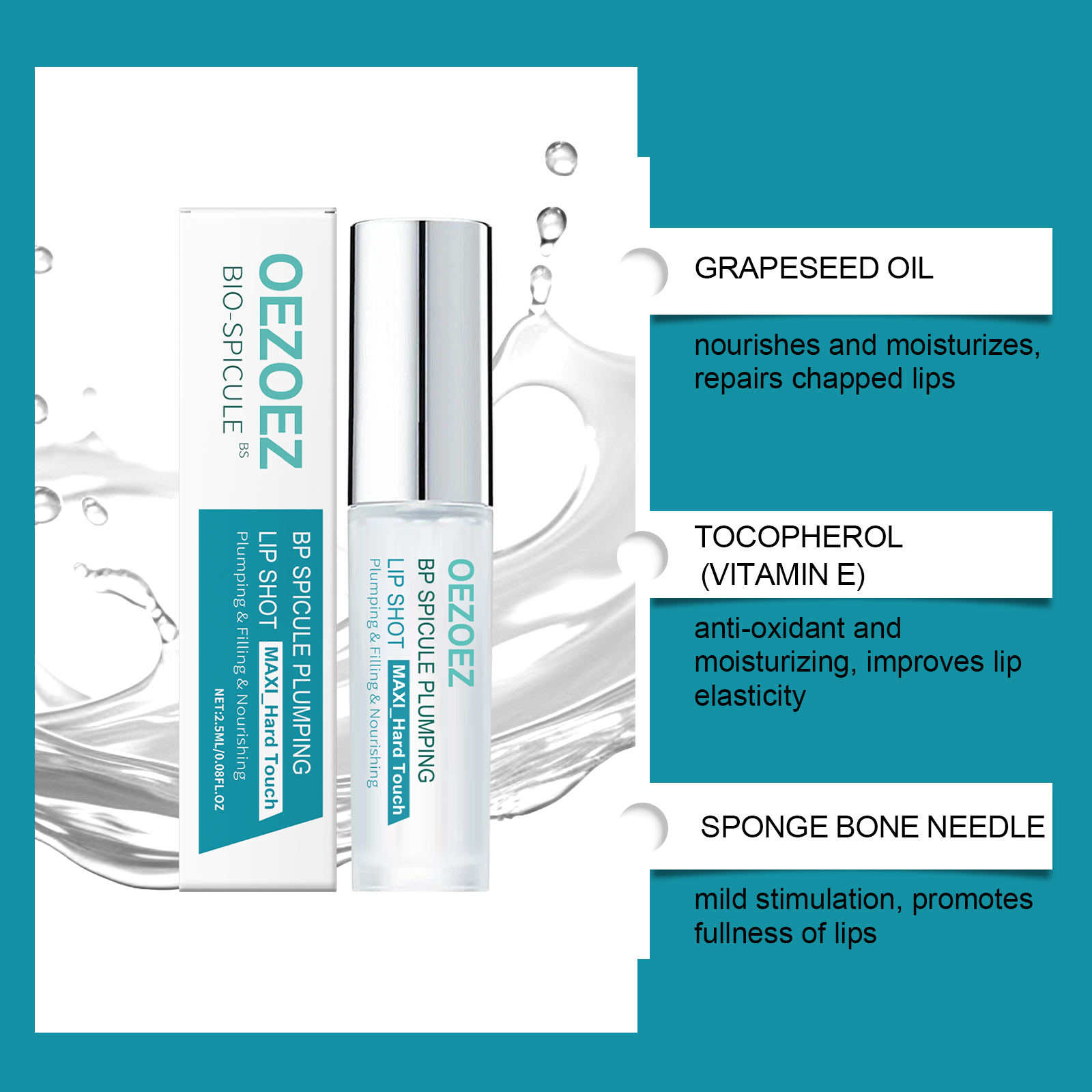 Moisturizing Hydrating Lip Oil Mild Ingredients Glossy Glass Pout Lips Daily Nourish Care Relieve Dry Lip Treatment
