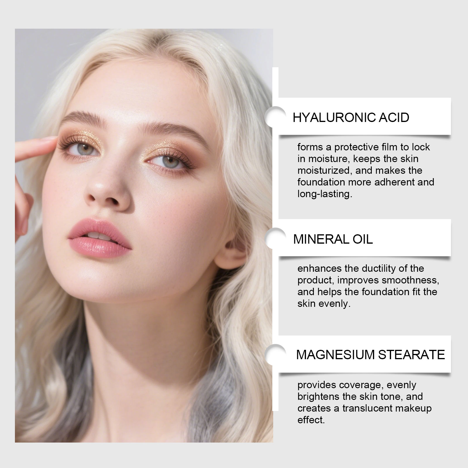 Natural Shade Brightening Clear Cushion Cream Natural Concealing Long Lasting Hydrating Glossy Delicate Fresh Glossy Makeup