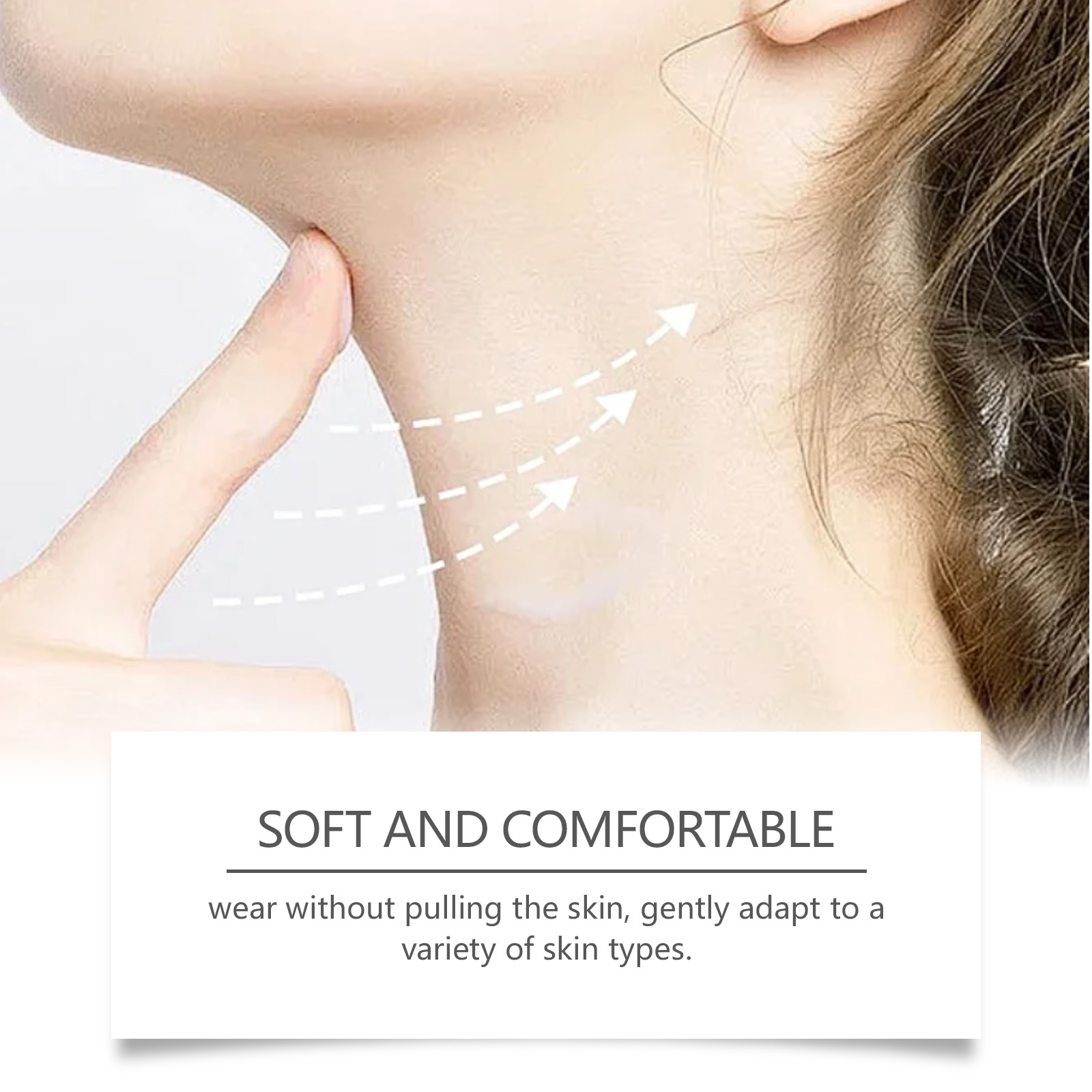 Neck Care Patch Mild Fade Fine Lines Neck Wrinkles Soft Tight Skin Highlight Neck Contour Skin Care
