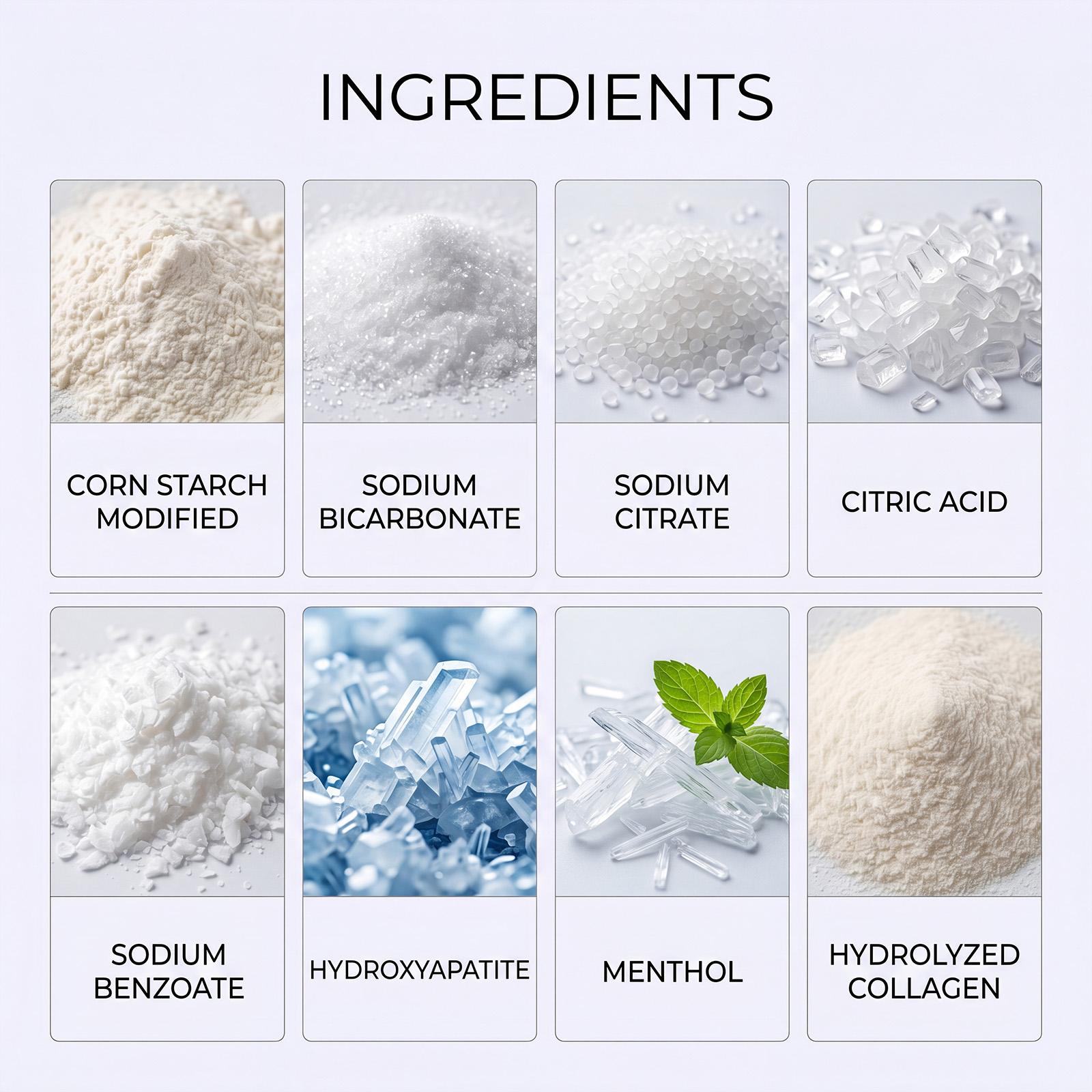 Collagen Care Tooth Powder Fine Mild Clean Tooth Surface Stains Comfort Bright Daily Teeth Fresh Care