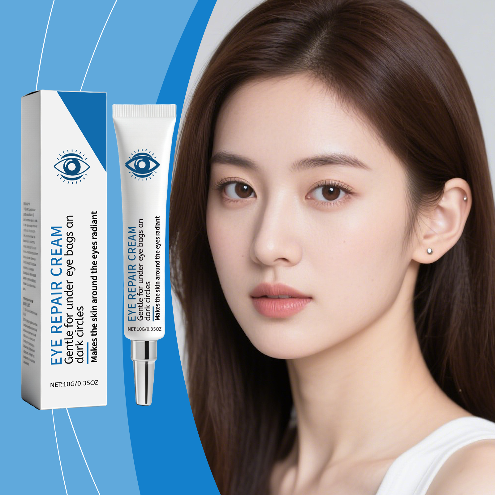Eye Cream Hydrating Moisturizing Elastic Mild Gentle Nourishing Suitable For All Skin Types Around Eye Skin Care