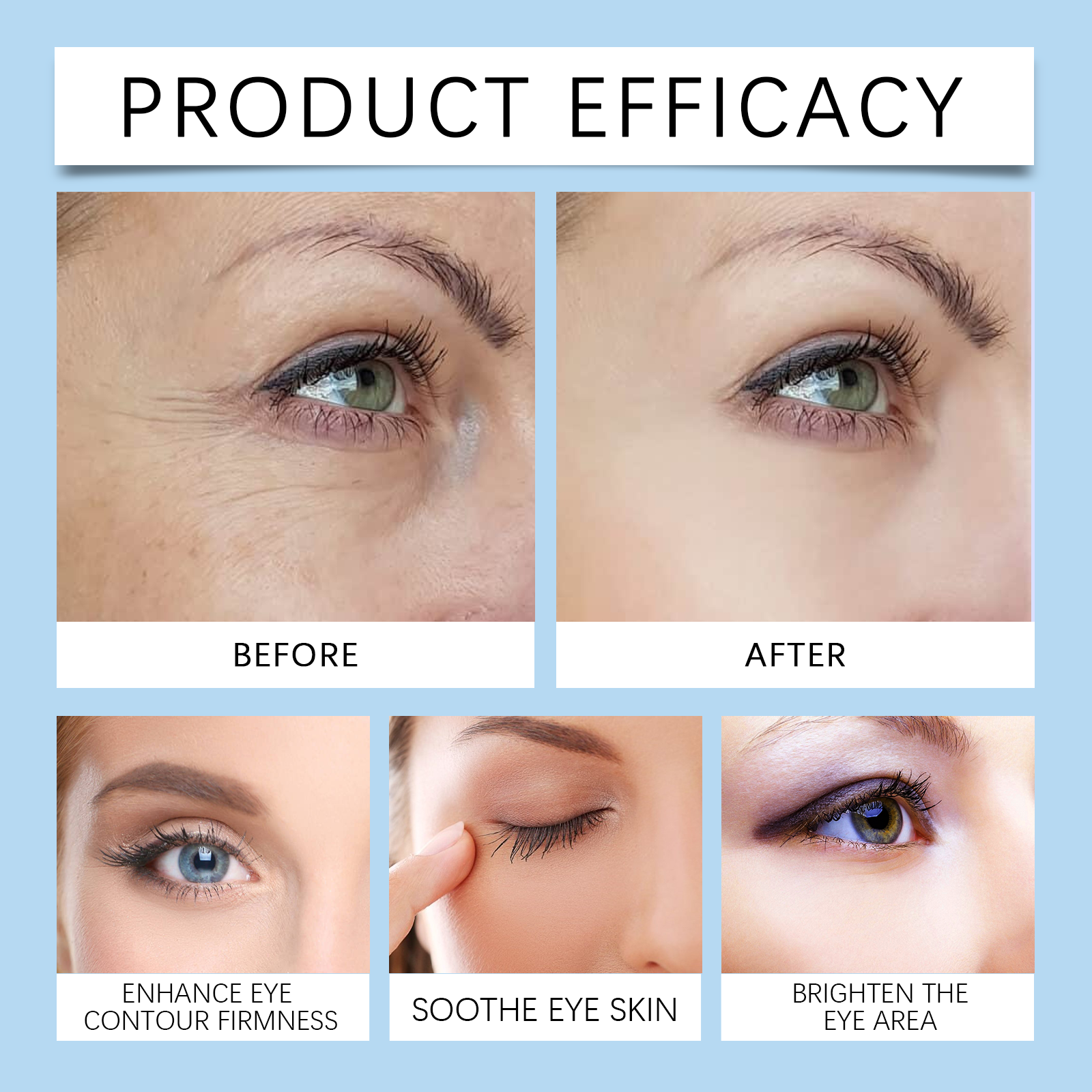 Eye Cream Hydrating Moisturizing Elastic Mild Gentle Nourishing Suitable For All Skin Types Around Eye Skin Care