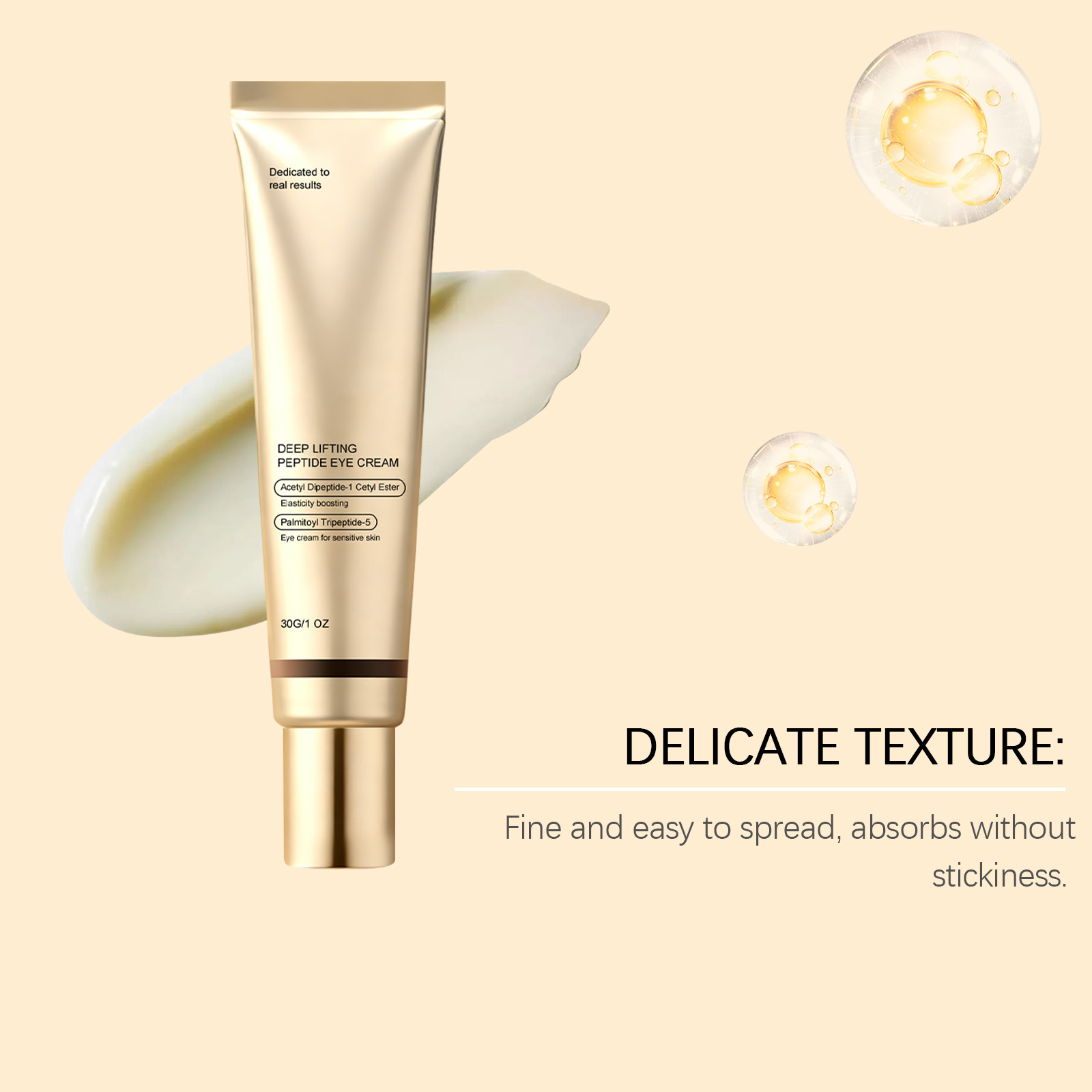 Moisturizing Eye Cream Mild Hydrating Soft Bright Nourishing Massage Skin Care Around Eyes