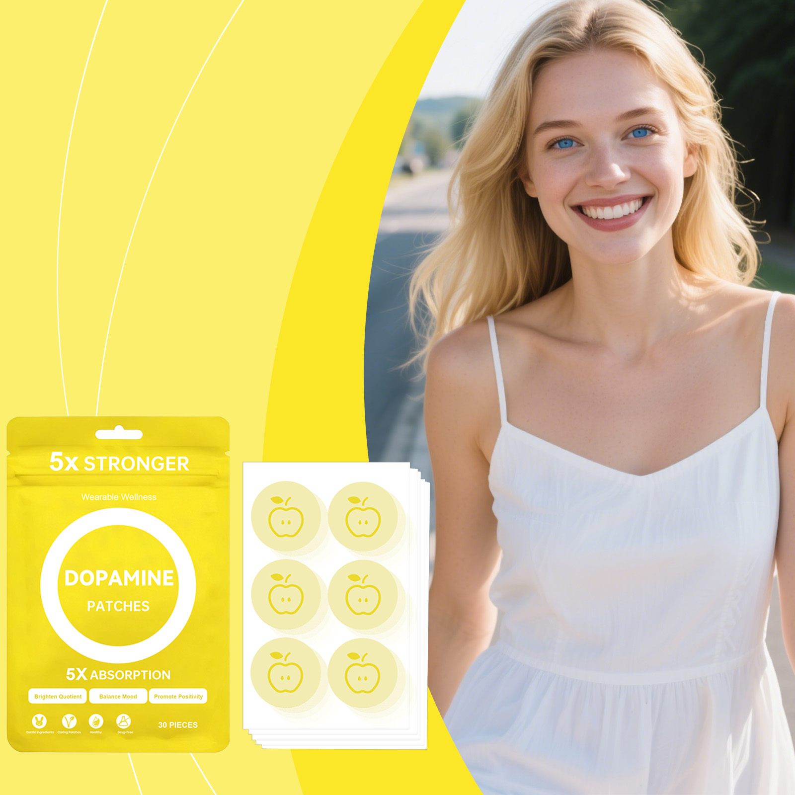 Body Care Patch Gentle Ingredient Comfort Nourish Convenient Light Daily Skin Care Patch
