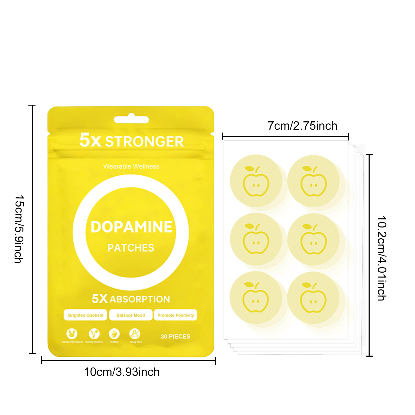 Body Care Patch Gentle Ingredient Comfort Nourish Convenient Light Daily Skin Care Patch
