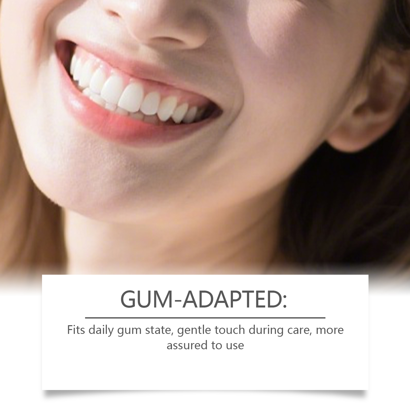Tooth Care Mousse Cleanses Stains Odors Protects Gums Freshens Oral Cavity Press Design Toothpaste