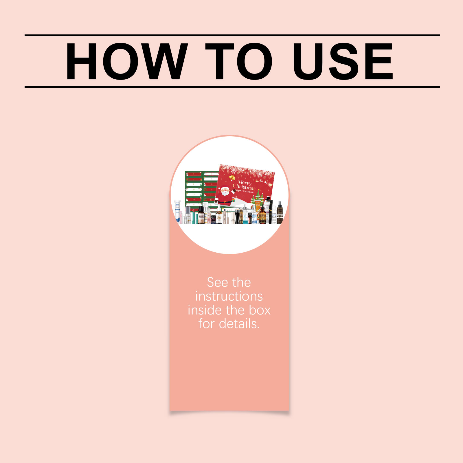 Christmas Skincare Blind Box Beauty Moisturizing Skin Care Various Matches Holiday Atmosphere Surprise Countdown Box