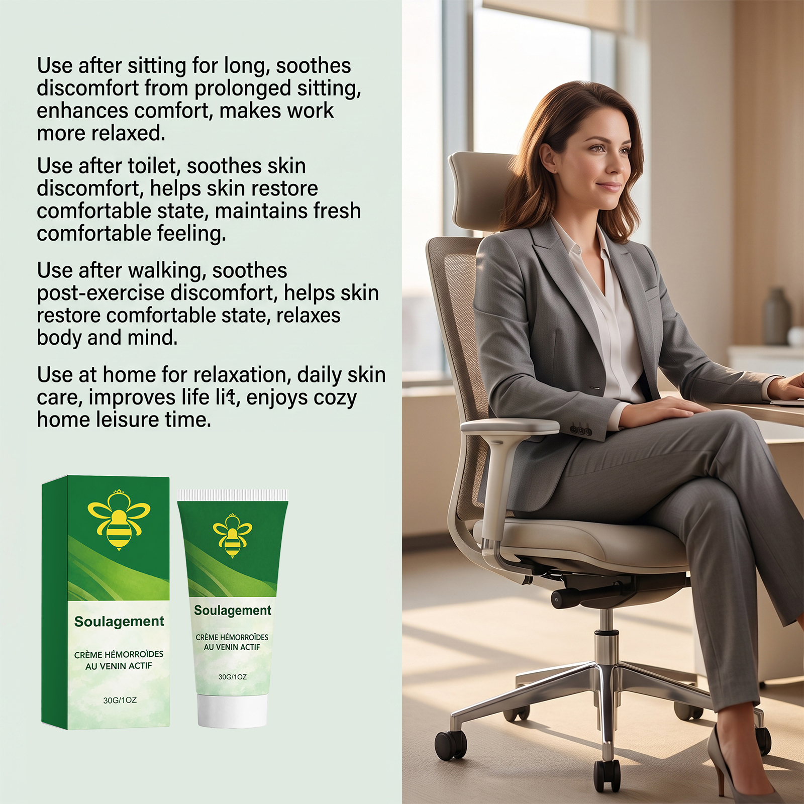 Perianal Care Ointment Mild Skin-Friendly Fine Smooth Fresh Refreshing External Smear For Anal Skin