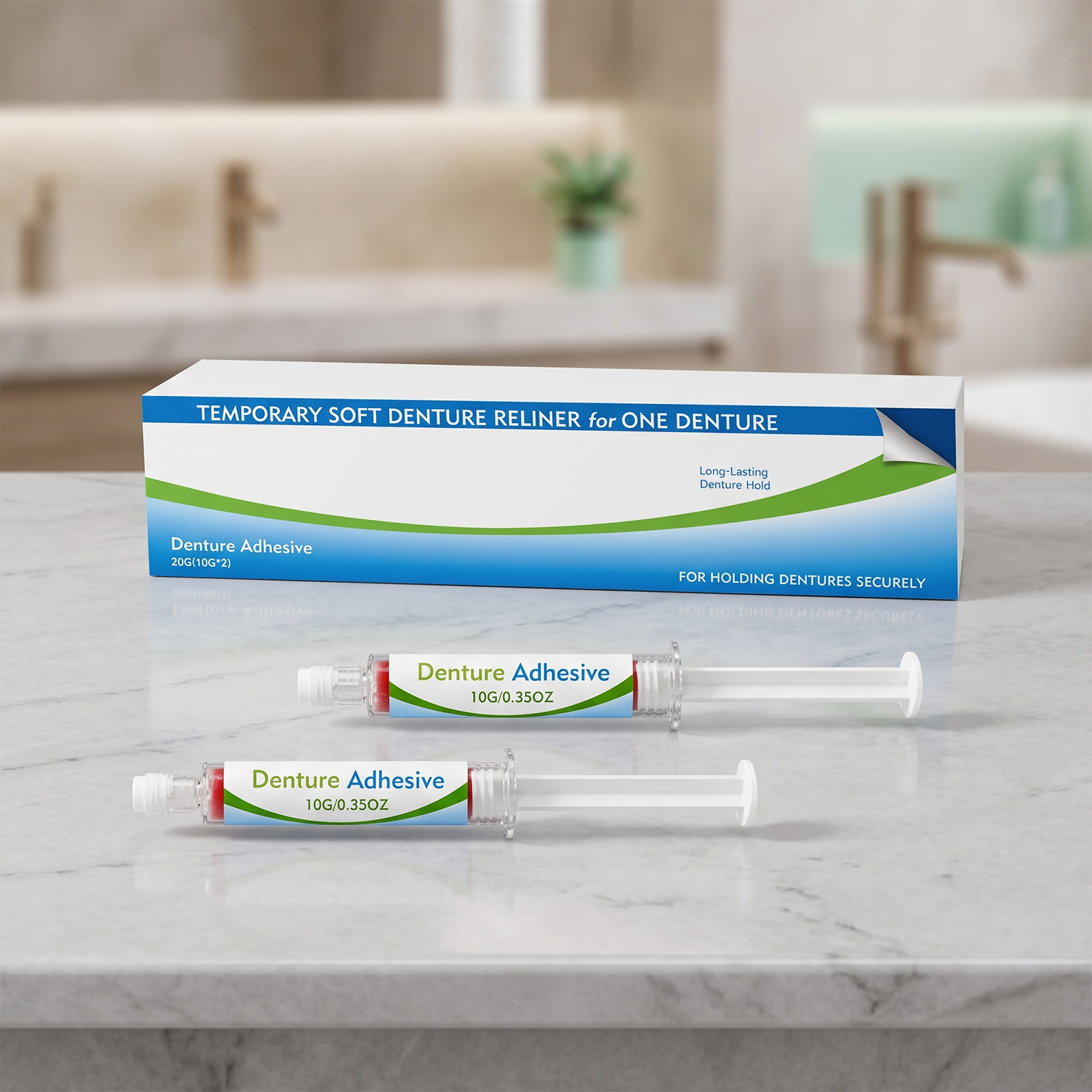 Denture Adhesive Kit Naturally Modify Tooth Gaps Improve Smile Beauty Comfort Care Suit