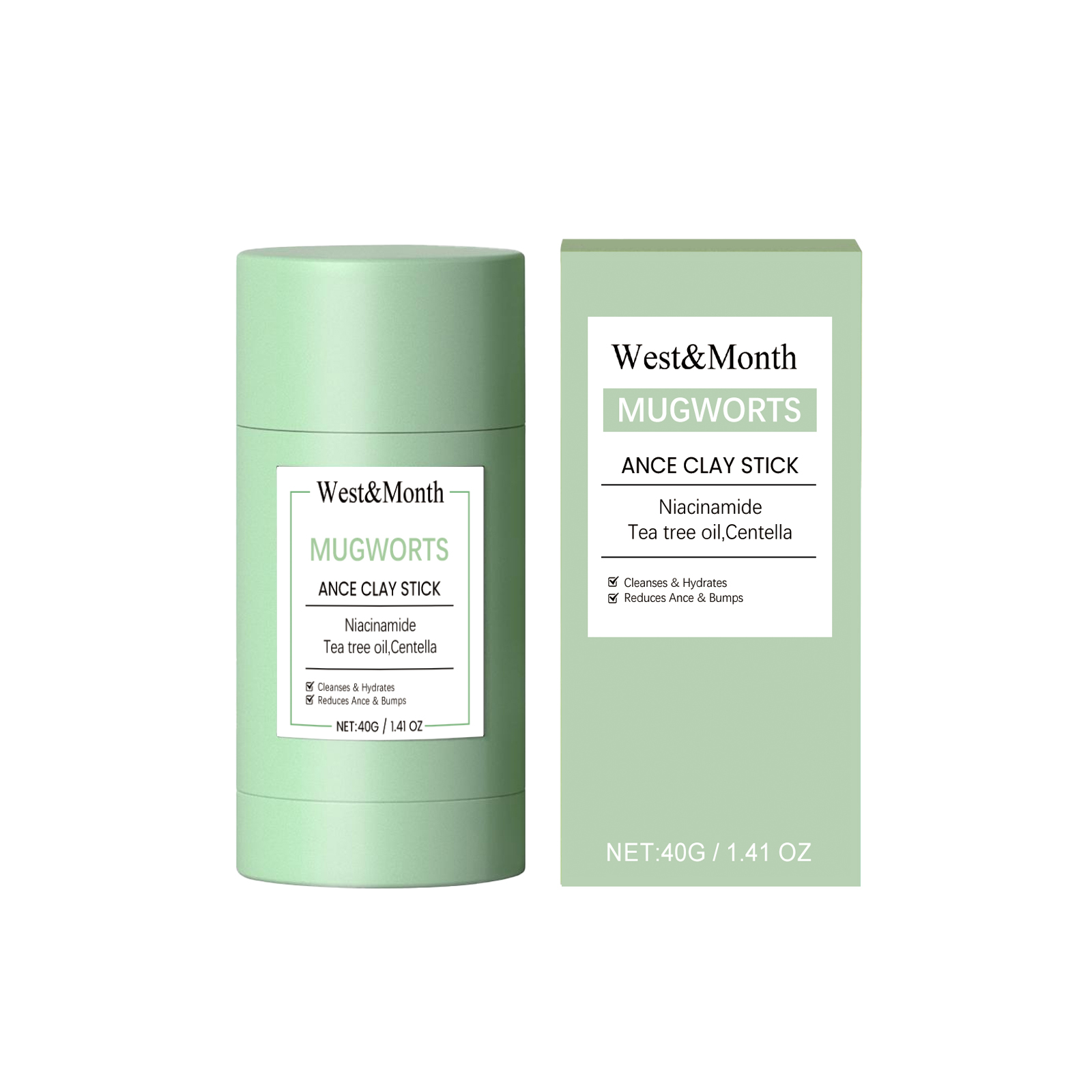 Blackhead Cleansing Clay Mask Deep Pore Cleaning Oil Control Purifying For Daily Face Care 40g