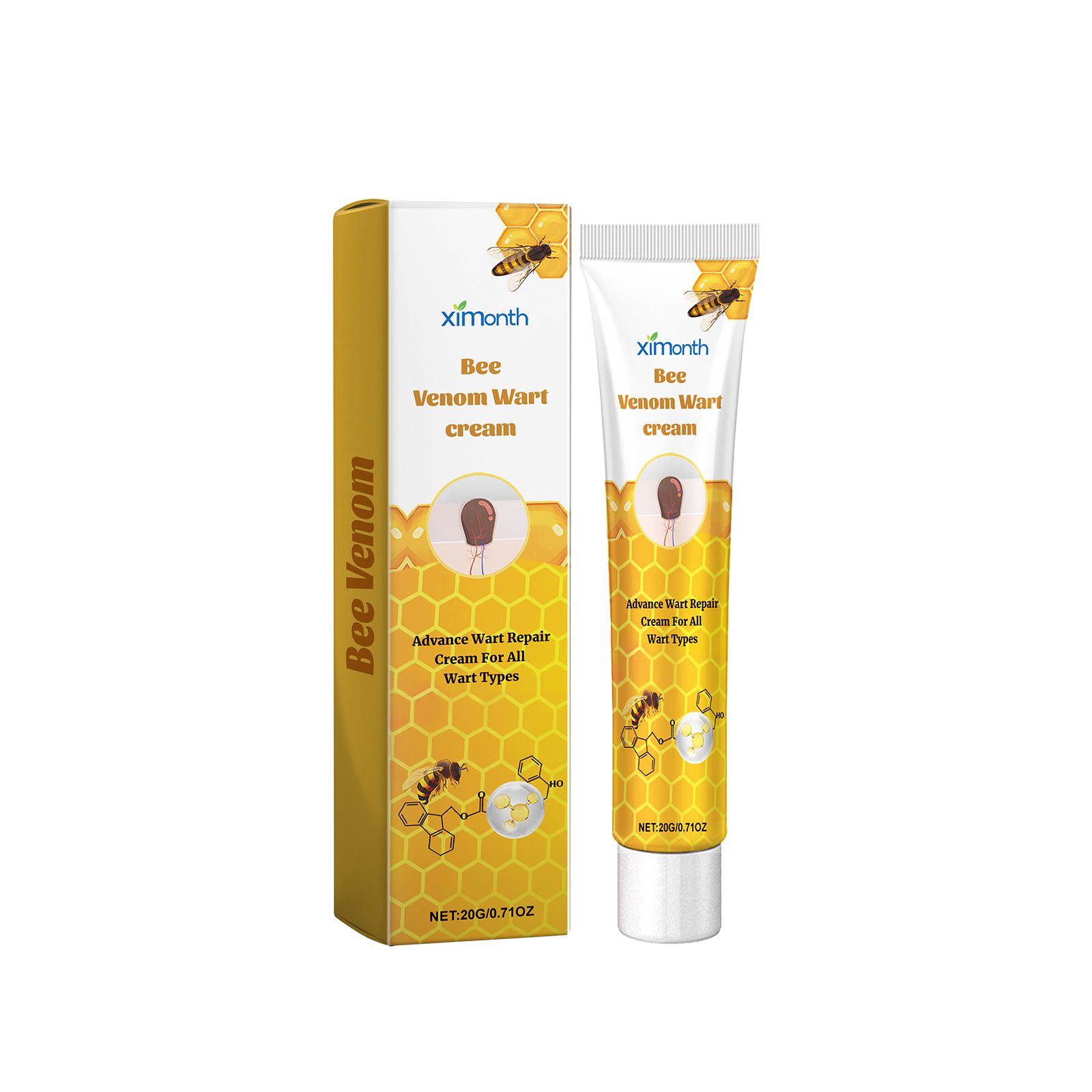 Bee Venom Skin Tag And Wart Care Balm For Smoothing And Daily Skin Care