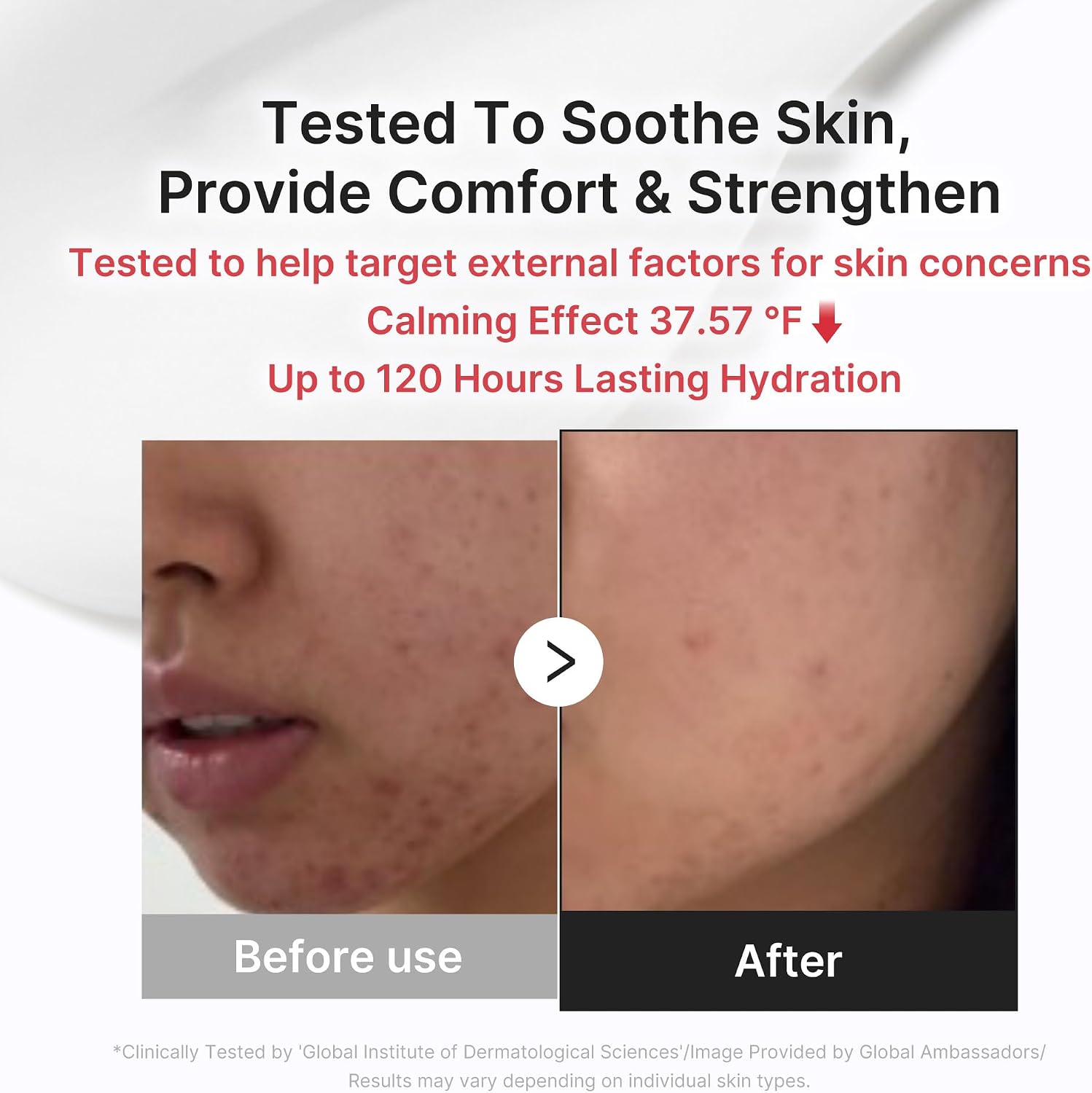 medicube Clarifying Pad Soothing Cream Duo Red Succinic Acid Pad and 3H Daily Moisturizer Gentle Exfoliation Clearer Radiant Skin Balance Comfort Care Routine