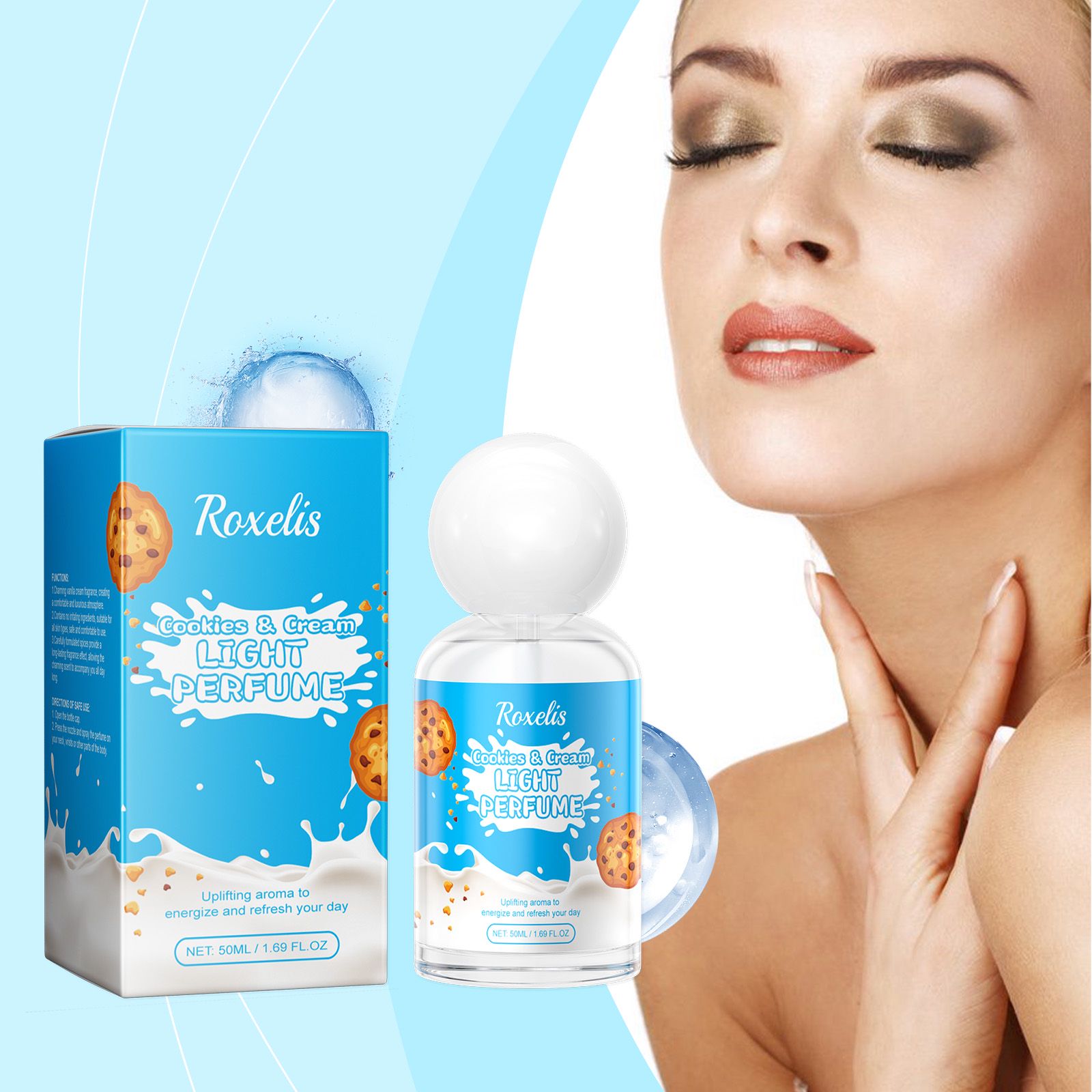 Milk Cookie Perfume Spray Fresh Light Long Lasting Portable For Daily Wear