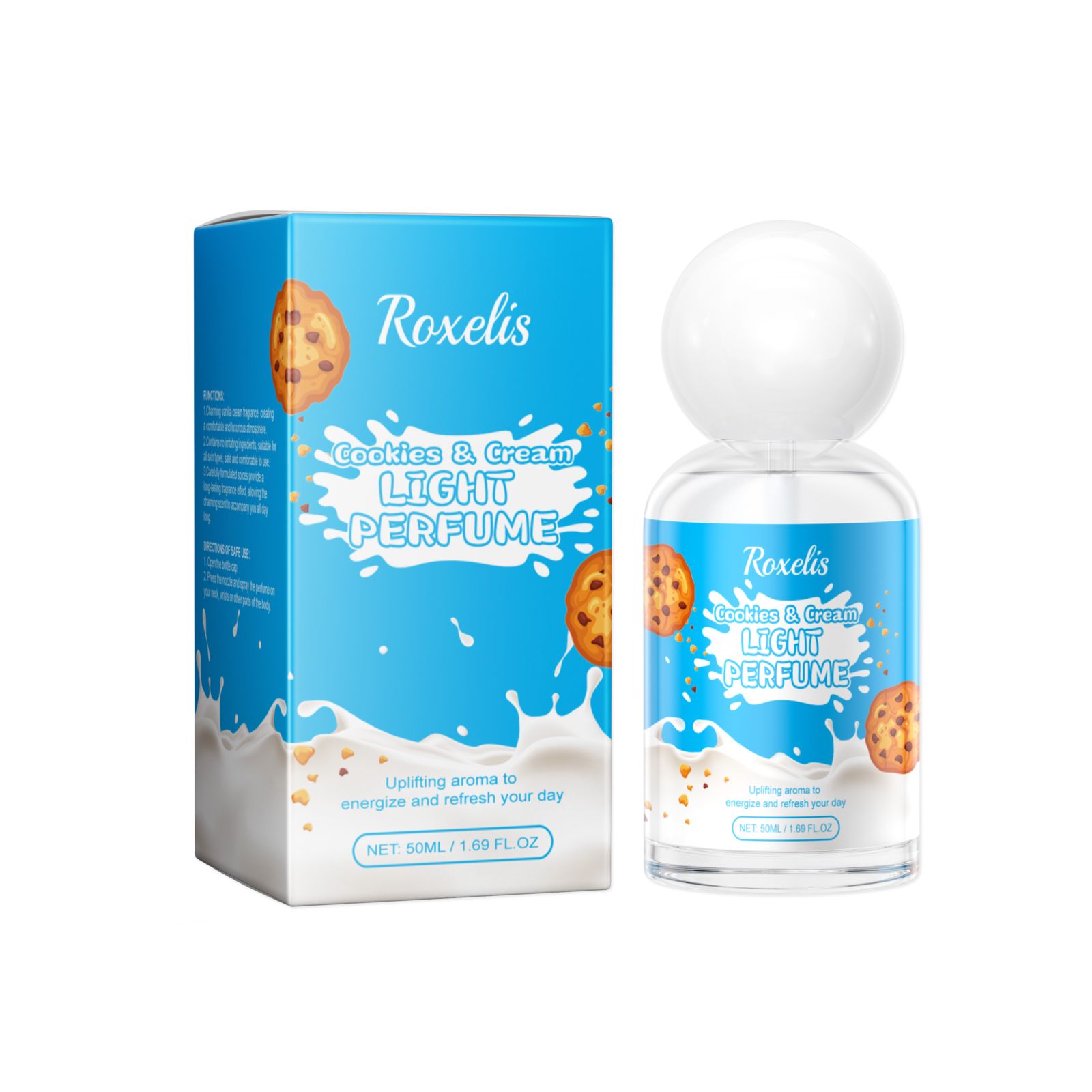 Milk Cookie Perfume Spray Fresh Light Long Lasting Portable For Daily Wear