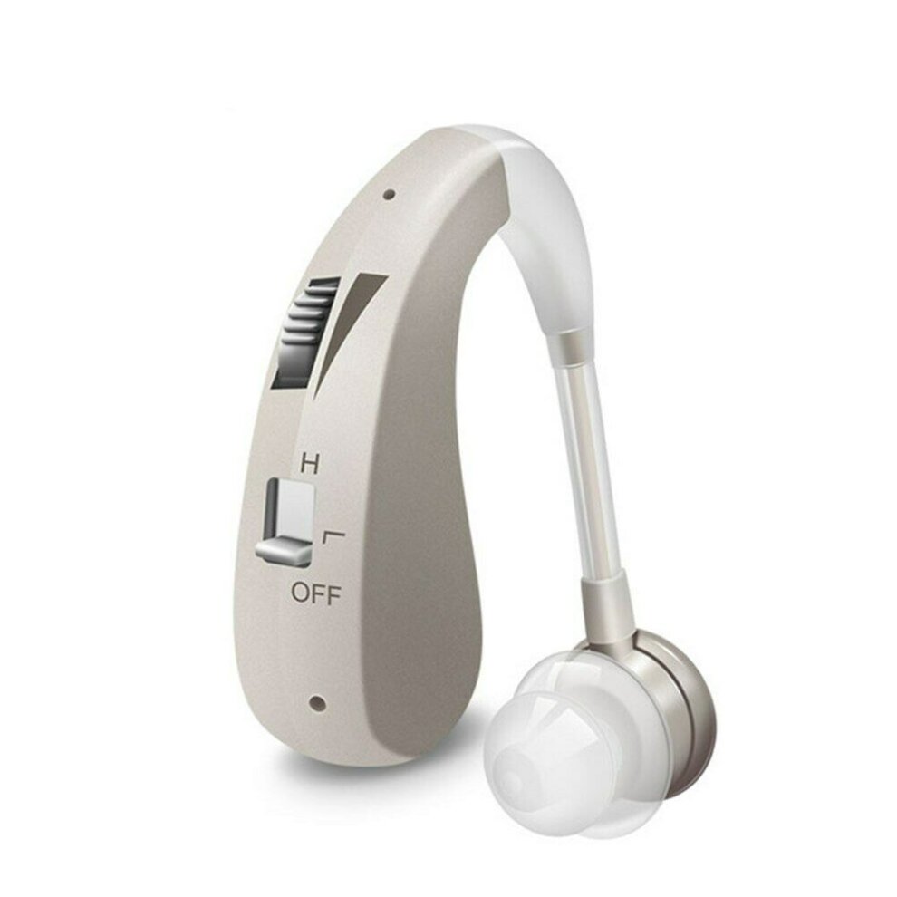 Rechargeable Digital BTE Hearing Aid Adjustable Voice Amplifier