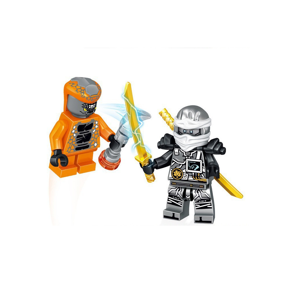 12PCS/SET Ninjago Mini figure Kai Jay Building Blocks Kids Toys XMAS